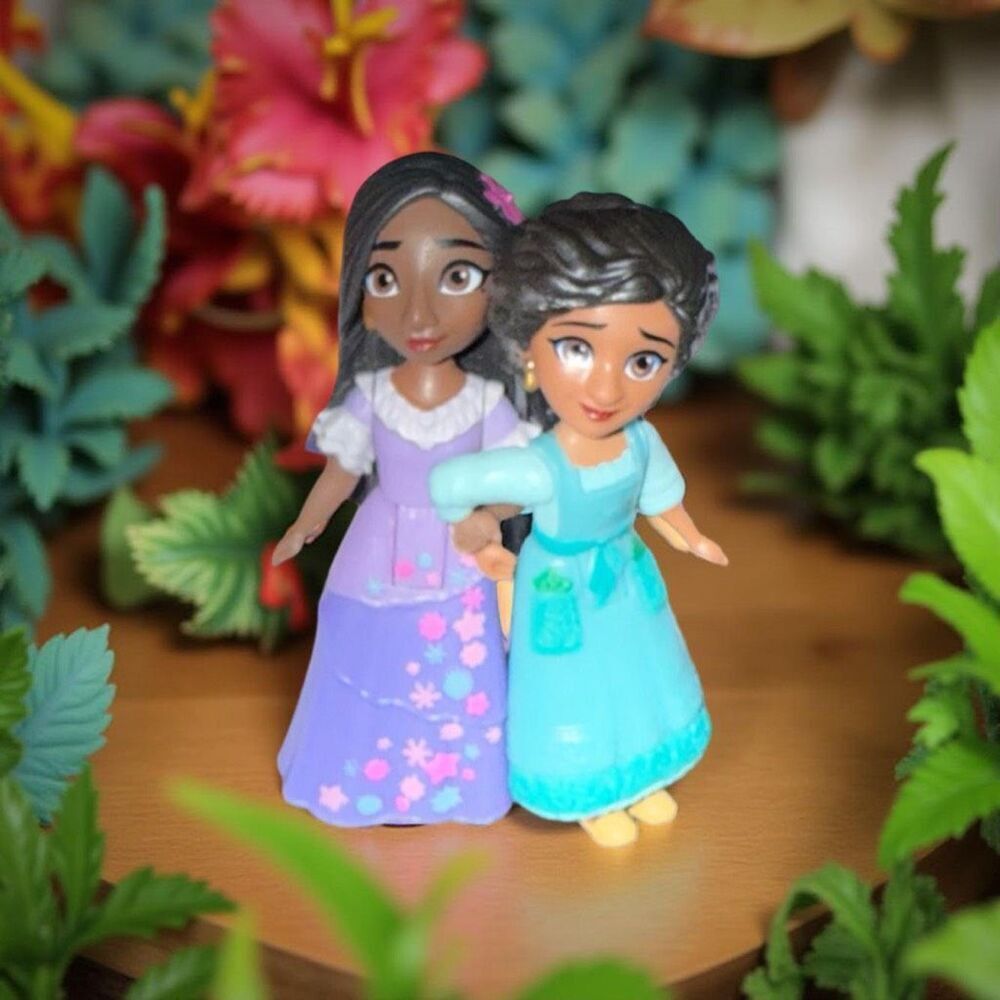 Disney Encanto Isabela & Julieta Posable Dolls Figures 3” B22